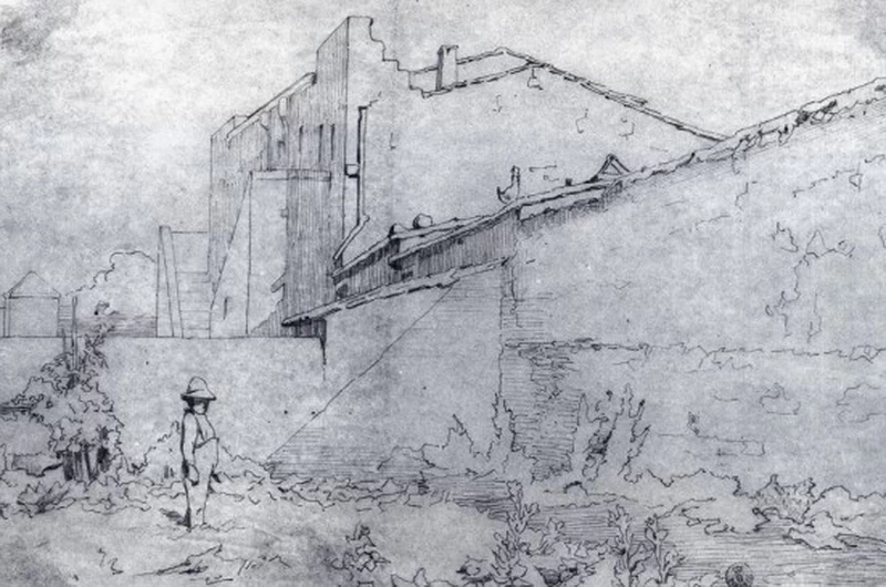 Orto a Castiglioncello, 1864 - studio